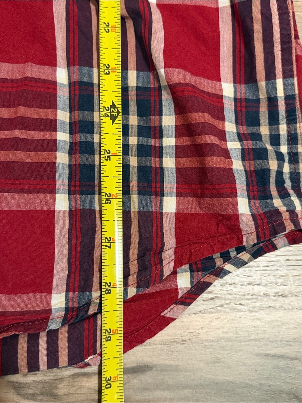 Carhartt Relaxed Fit Plaid Button-Up S/S Shirt Men’s 2XL Red Blue Casual - Picture 6 of 7